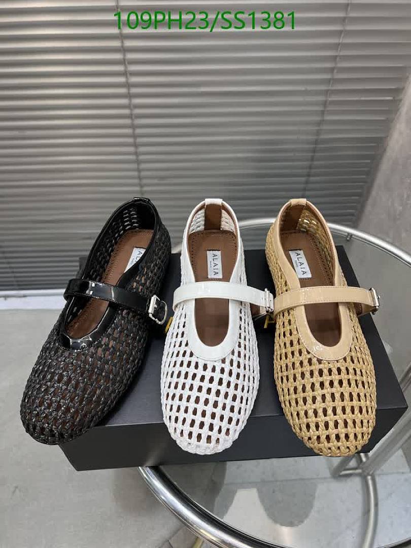 Alaia-Women Shoes Code: SS1381 $: 109USD