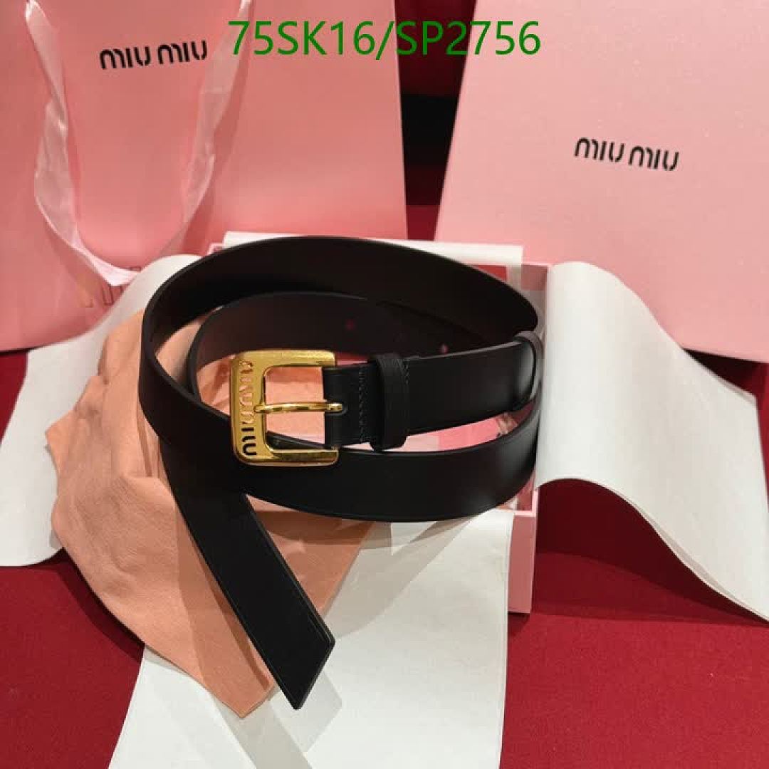 MIU MIU-Belts Code: SP2756 $: 75USD
