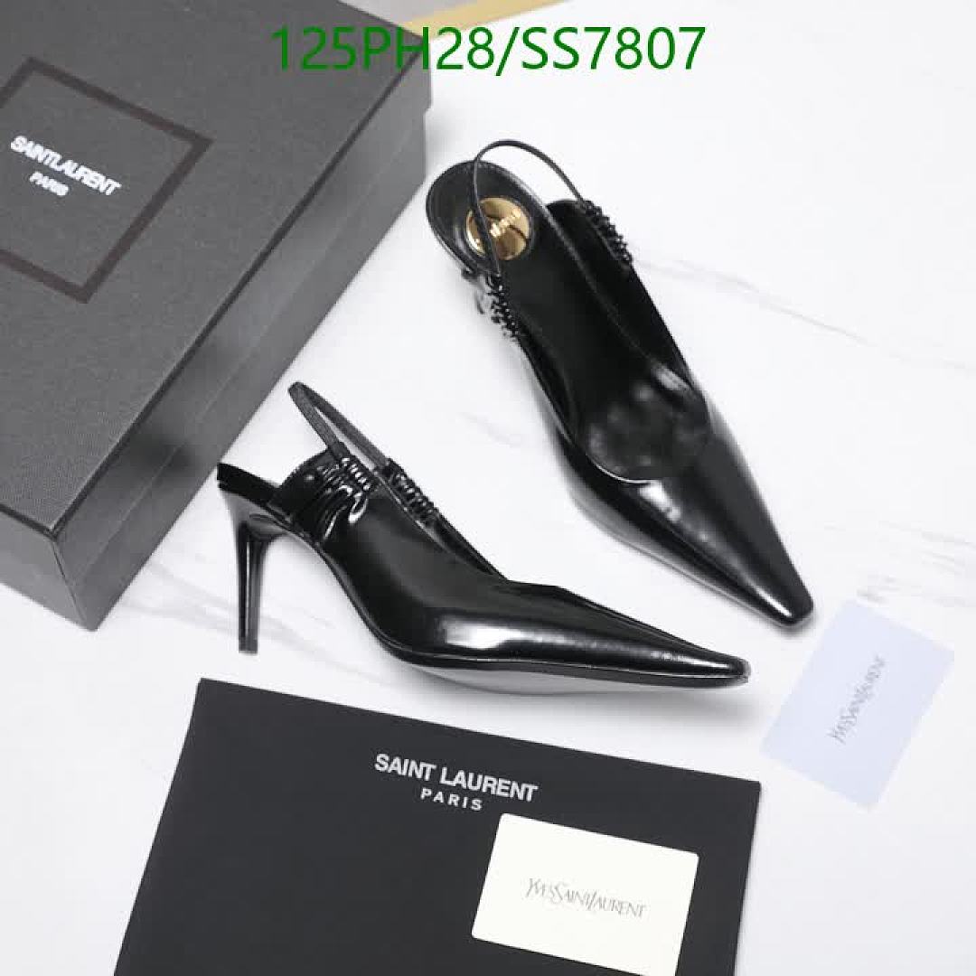 YSL-Women Shoes Code: SS7807 $: 125USD
