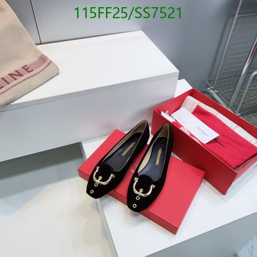 Ferragamo-Women Shoes Code: SS7521 $: 115USD