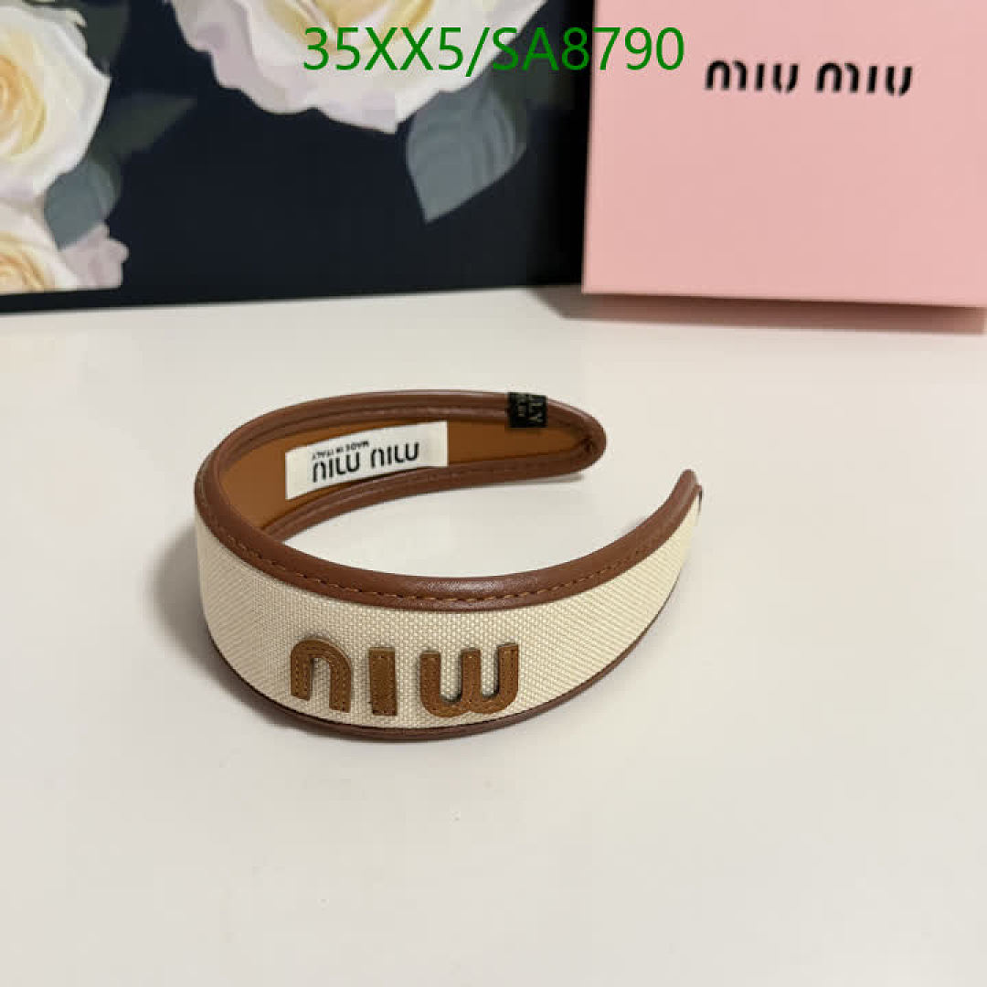 MIU MIU-Headband Code: SA8790 $: 35USD