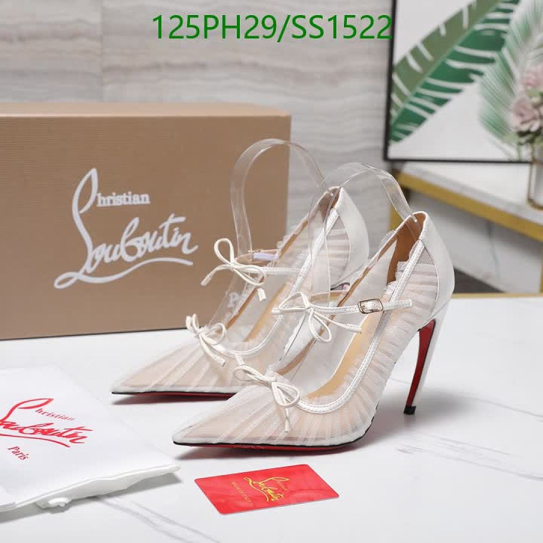 Christian Louboutin-Women Shoes Code: SS1522 $: 125USD