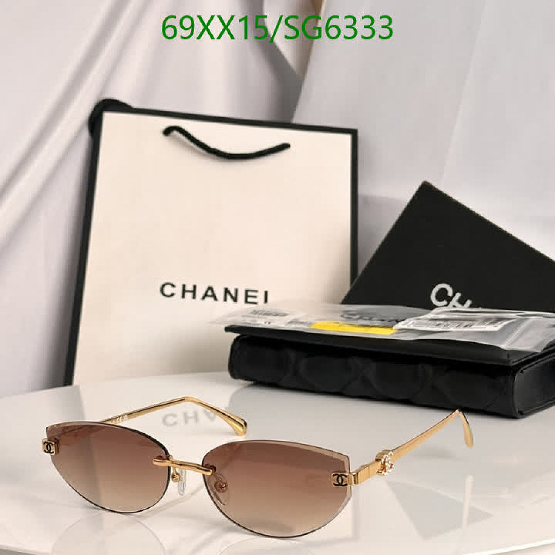 Chanel-Glasses Code: SG6333 $: 69USD