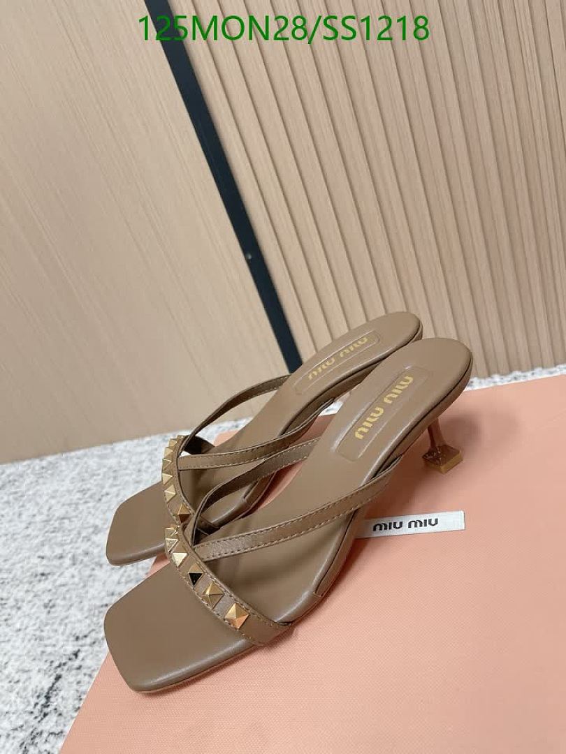 Miu Miu-Women Shoes Code: SS1218 $: 125USD