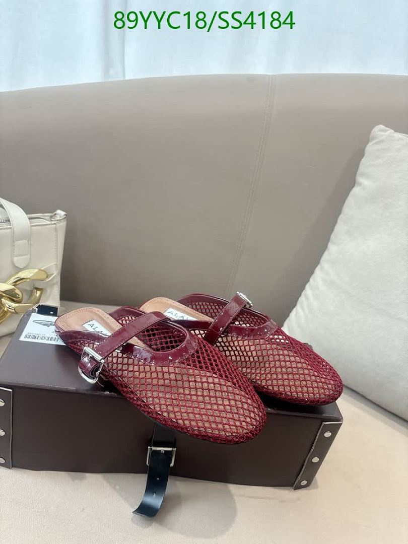 Alaia-Women Shoes Code: SS4184 $: 89USD