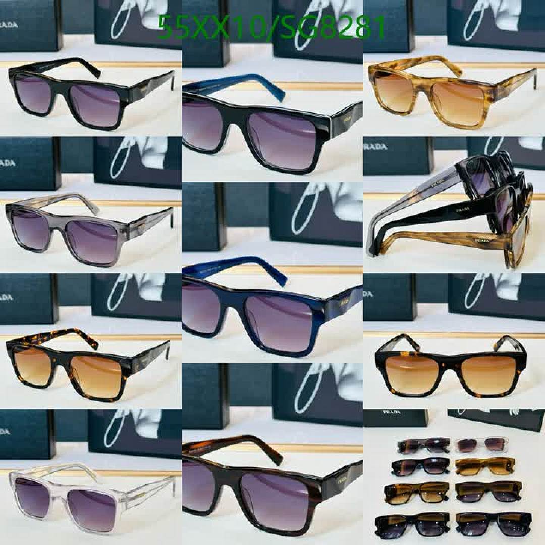 Prada-Glasses Code: SG8281 $: 55USD