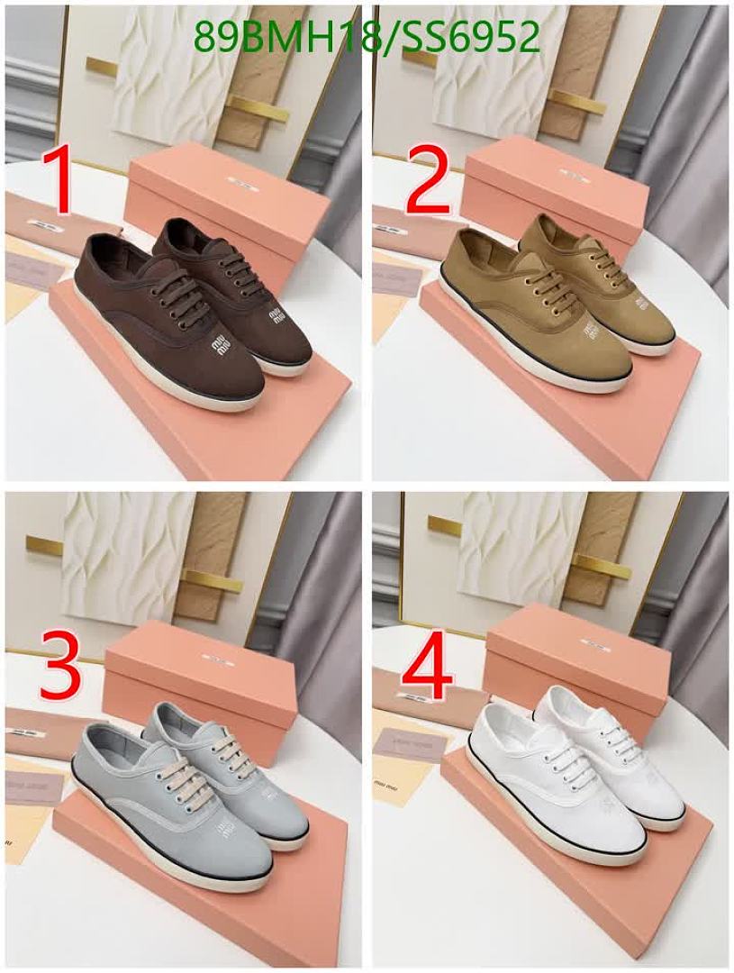 Miu Miu-Women Shoes Code: SS6952 $: 89USD