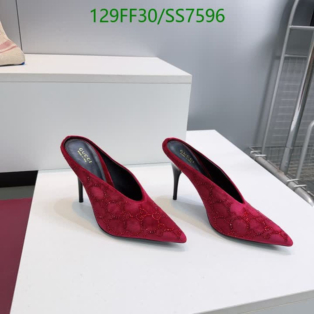 Gucci-Women Shoes Code: SS7596 $: 129USD