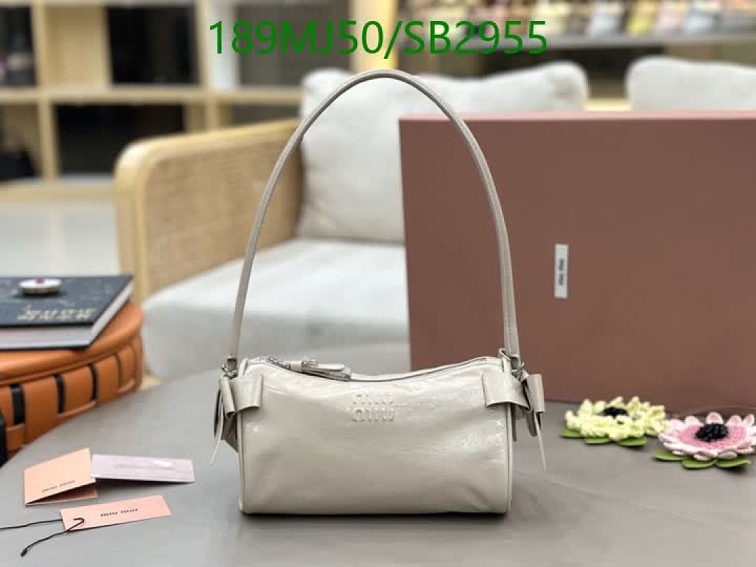 Miu Miu-Bag-Mirror Quality Code: SB2955 $: 189USD