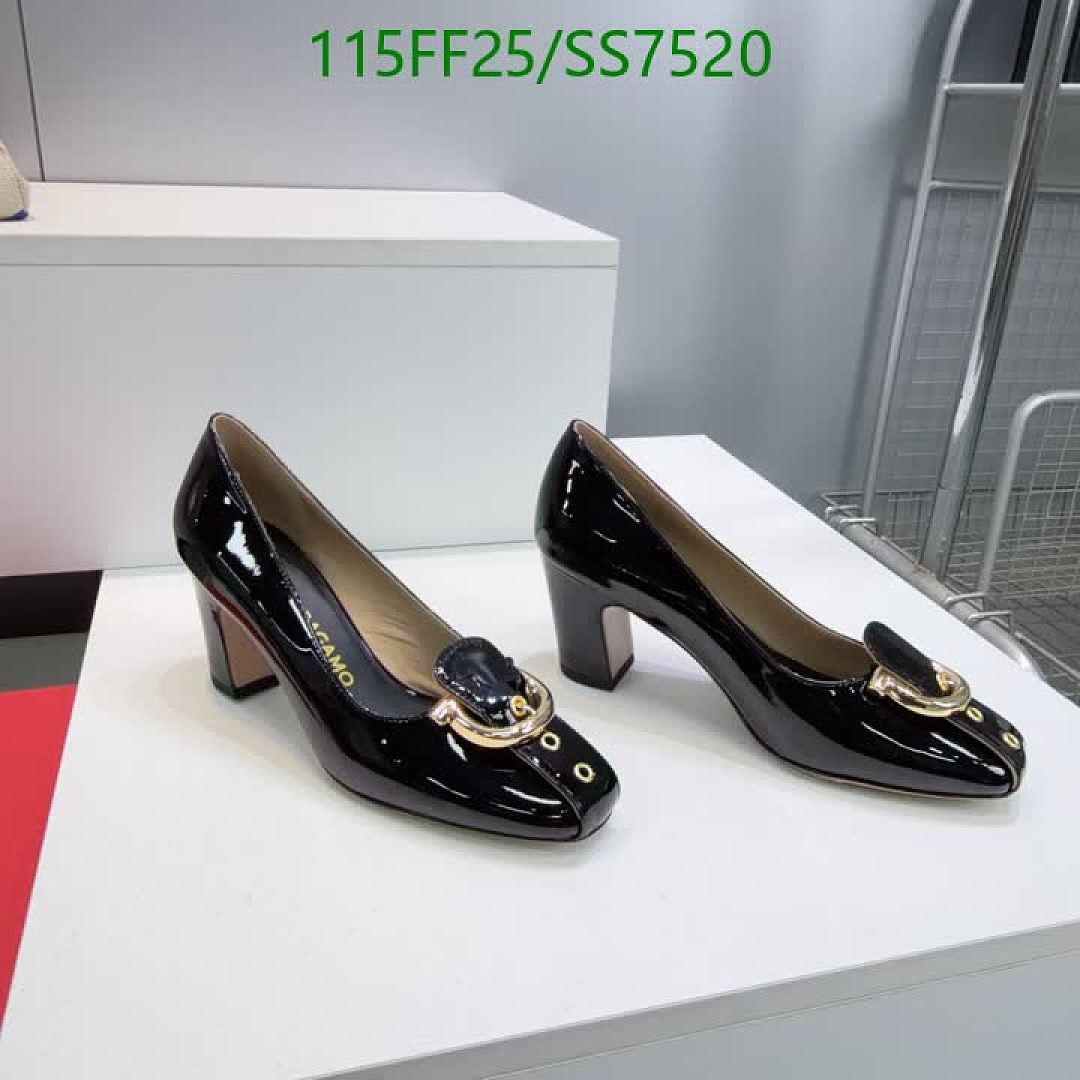 Ferragamo-Women Shoes Code: SS7520 $: 115USD