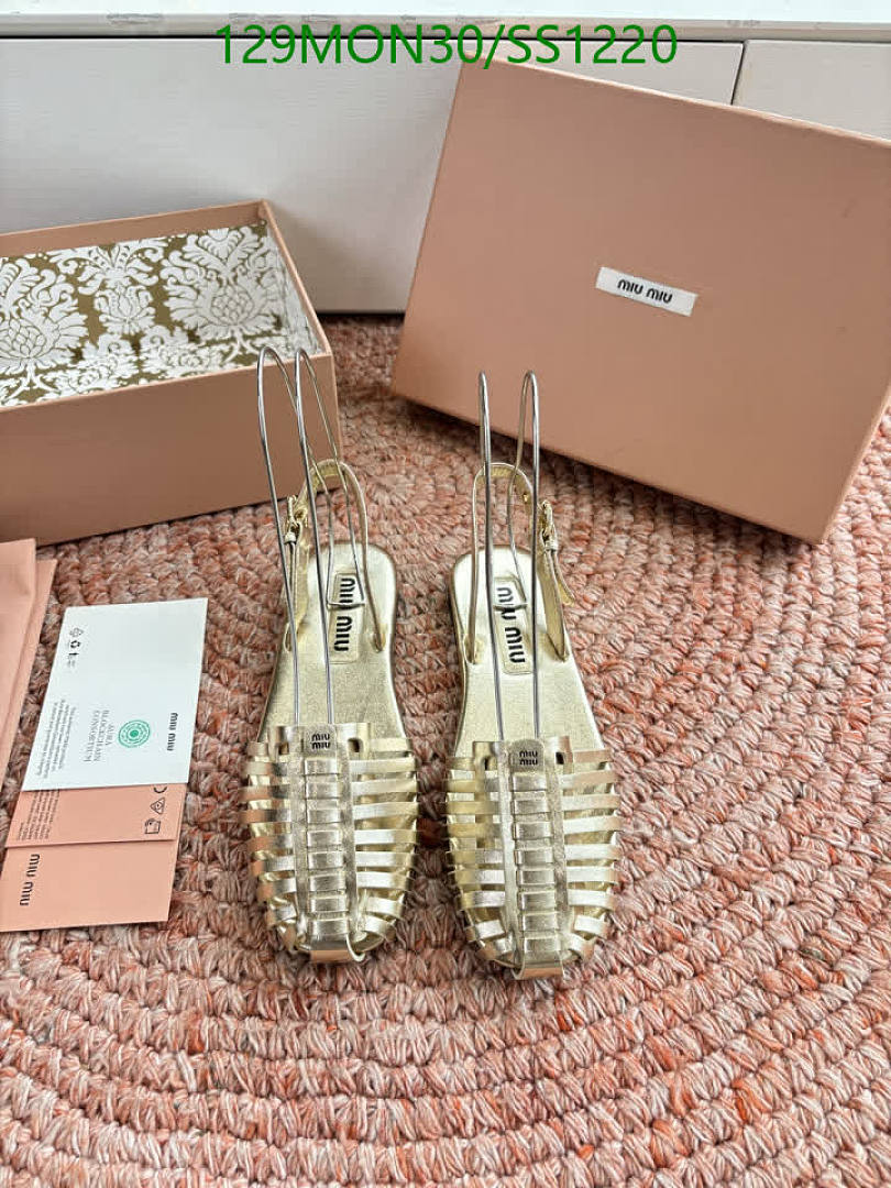 Miu Miu-Women Shoes Code: SS1220 $: 129USD