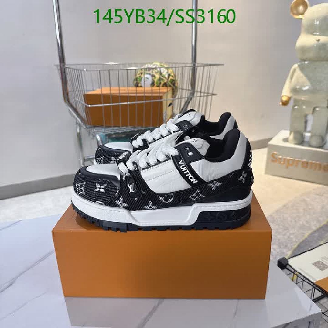 LV-Men shoes Code: SS3160 $: 145USD