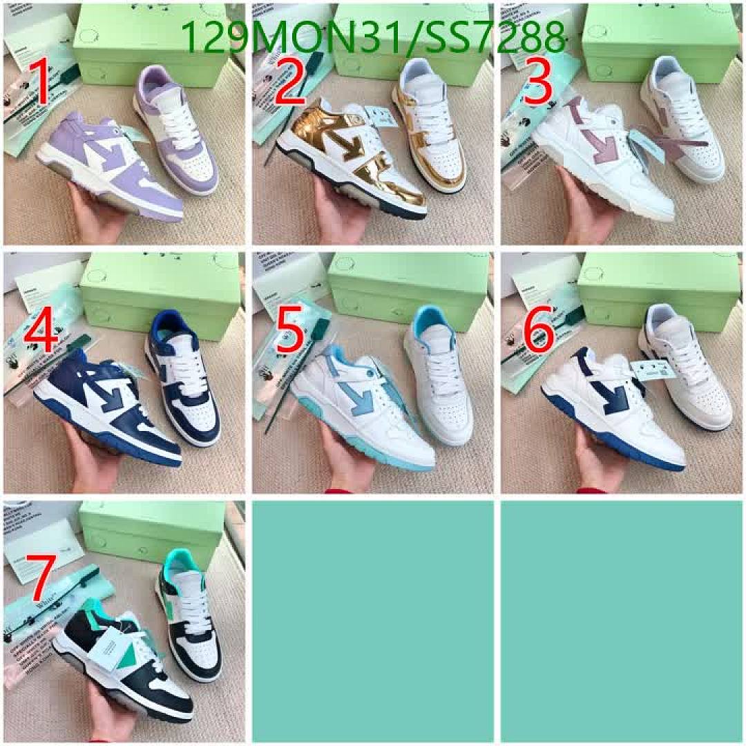 Off-White-Men shoes Code: SS7288 $: 129USD