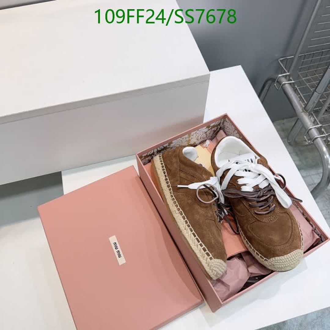 Miu Miu-Women Shoes Code: SS7678 $: 109USD