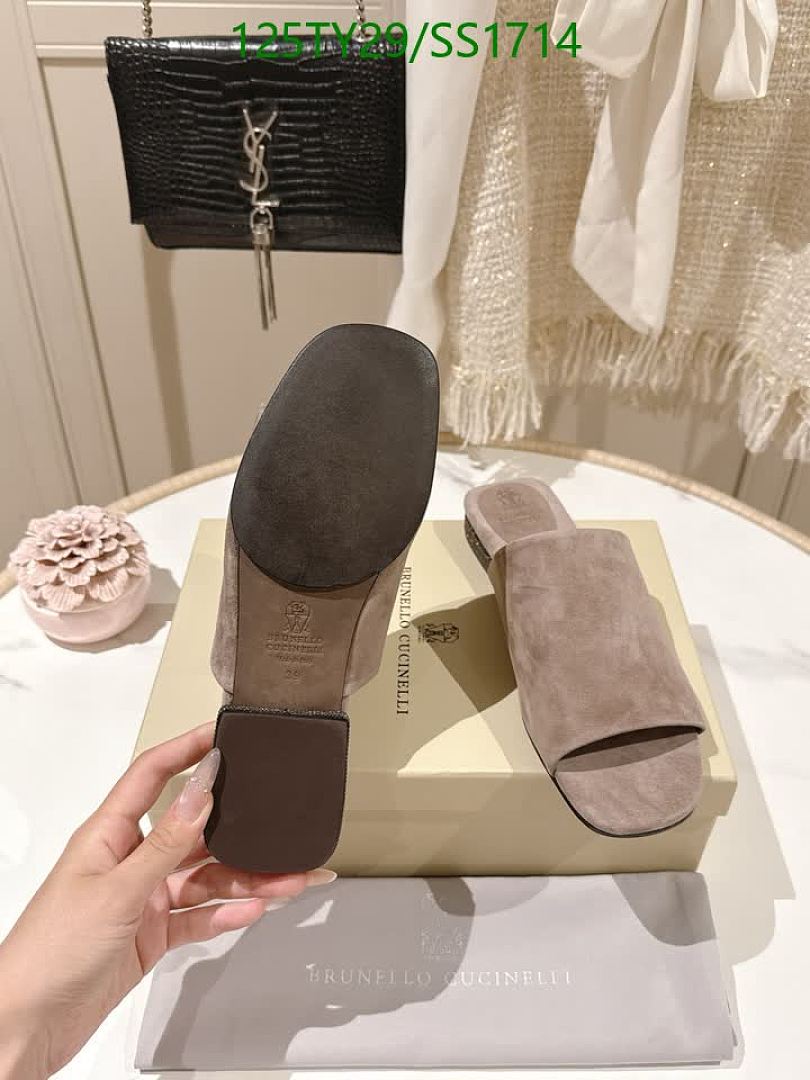 Brunello Cucinelli-Women Shoes Code: SS1714 $: 125USD