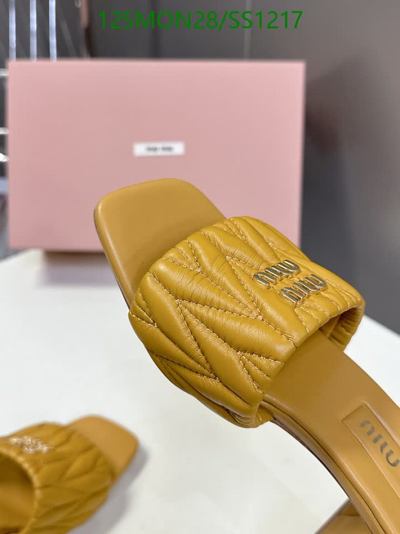Miu Miu-Women Shoes Code: SS1217 $: 125USD
