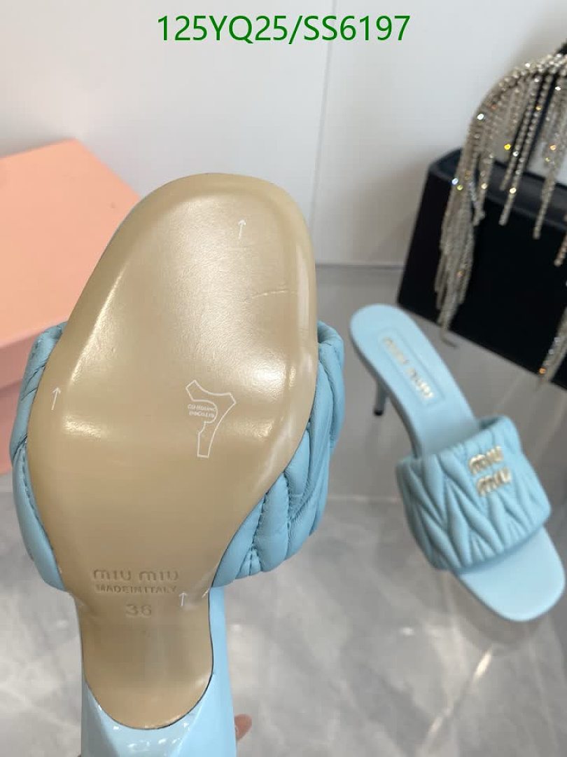 Miu Miu-Women Shoes Code: SS6197 $: 125USD