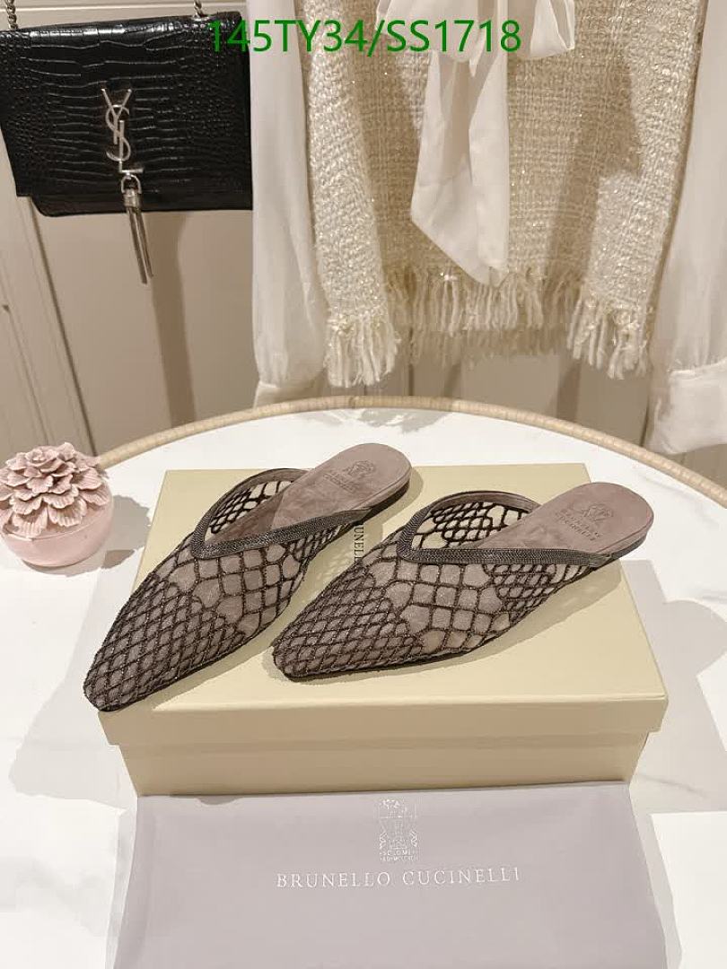 Brunello Cucinelli-Women Shoes Code: SS1718 $: 145USD