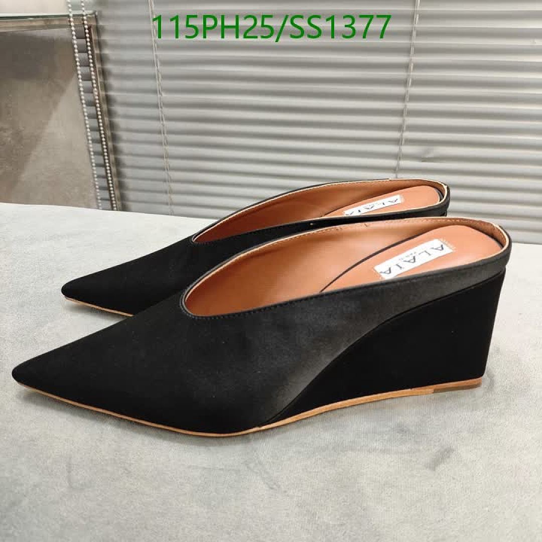 Alaia-Women Shoes Code: SS1377 $: 115USD