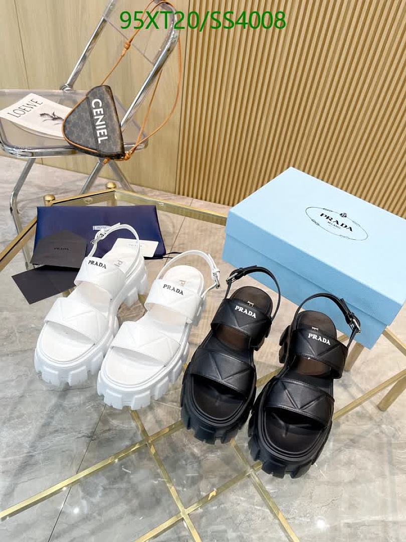 Prada-Women Shoes Code: SS4008 $: 95USD