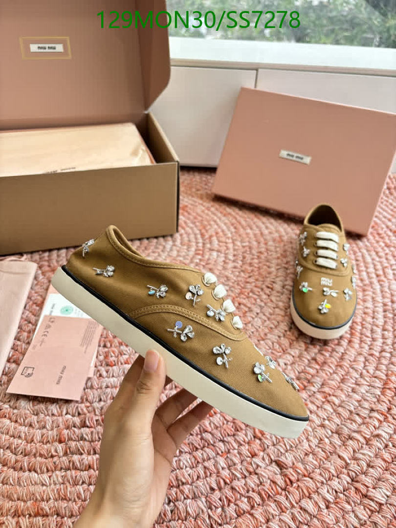 Miu Miu-Women Shoes Code: SS7278 $: 129USD