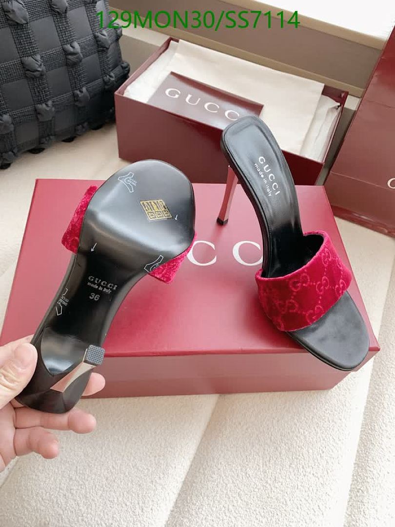 Gucci-Women Shoes Code: SS7114 $: 129USD