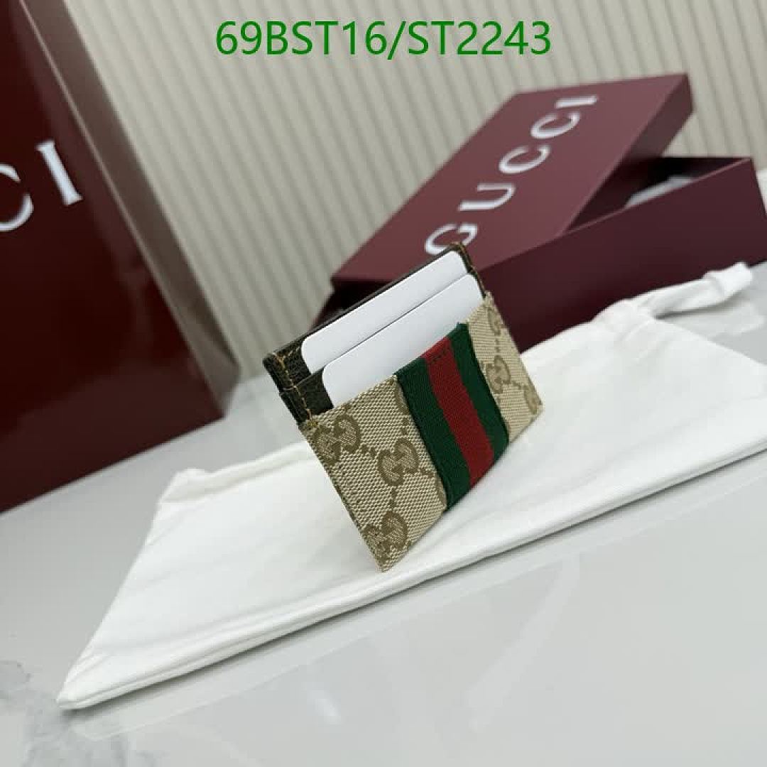Gucci-Wallet Mirror Quality Code: ST2243 $: 69USD