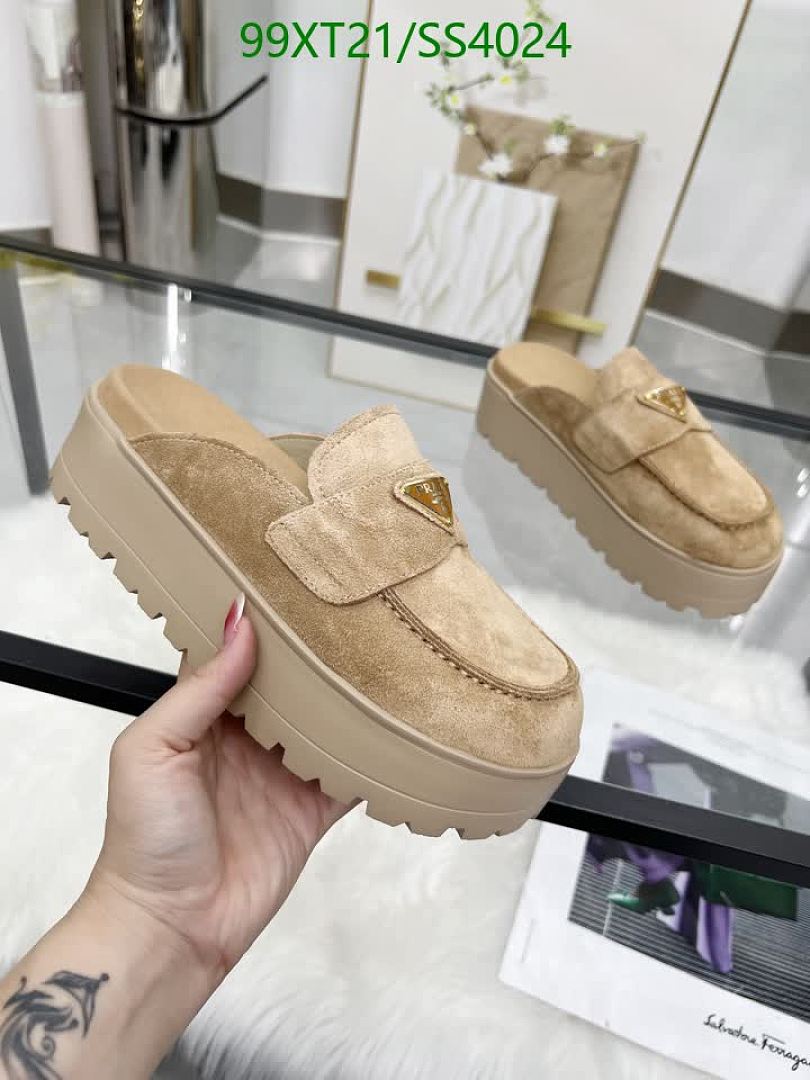 Prada-Women Shoes Code: SS4024 $: 99USD