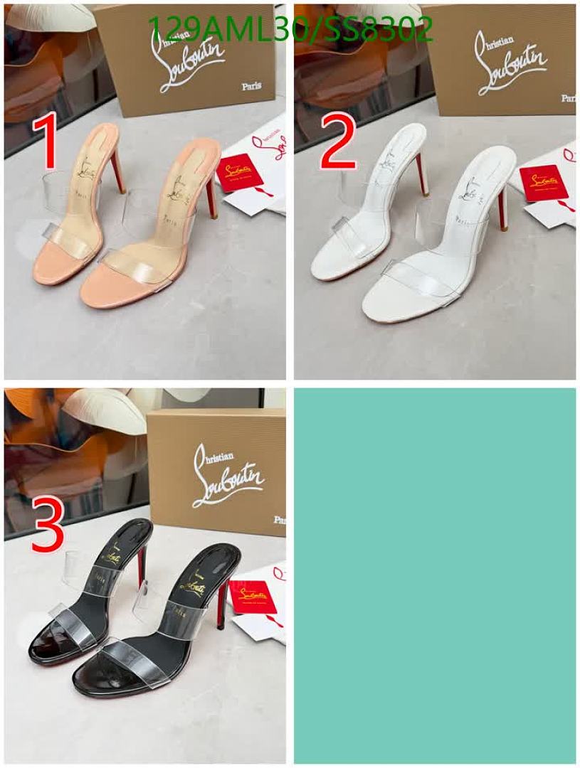 Christian Louboutin-Women Shoes Code: SS8302 $: 129USD