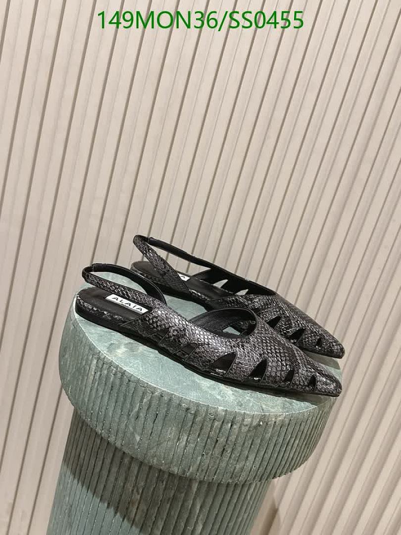 Alaia-Women Shoes Code: SS0455 $: 149USD