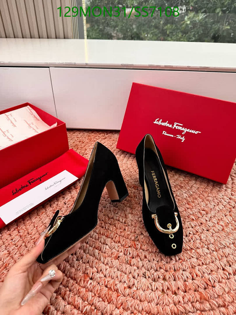 Ferragamo-Women Shoes Code: SS7108 $: 129USD