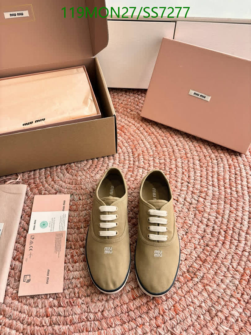 Miu Miu-Women Shoes Code: SS7277 $: 119USD