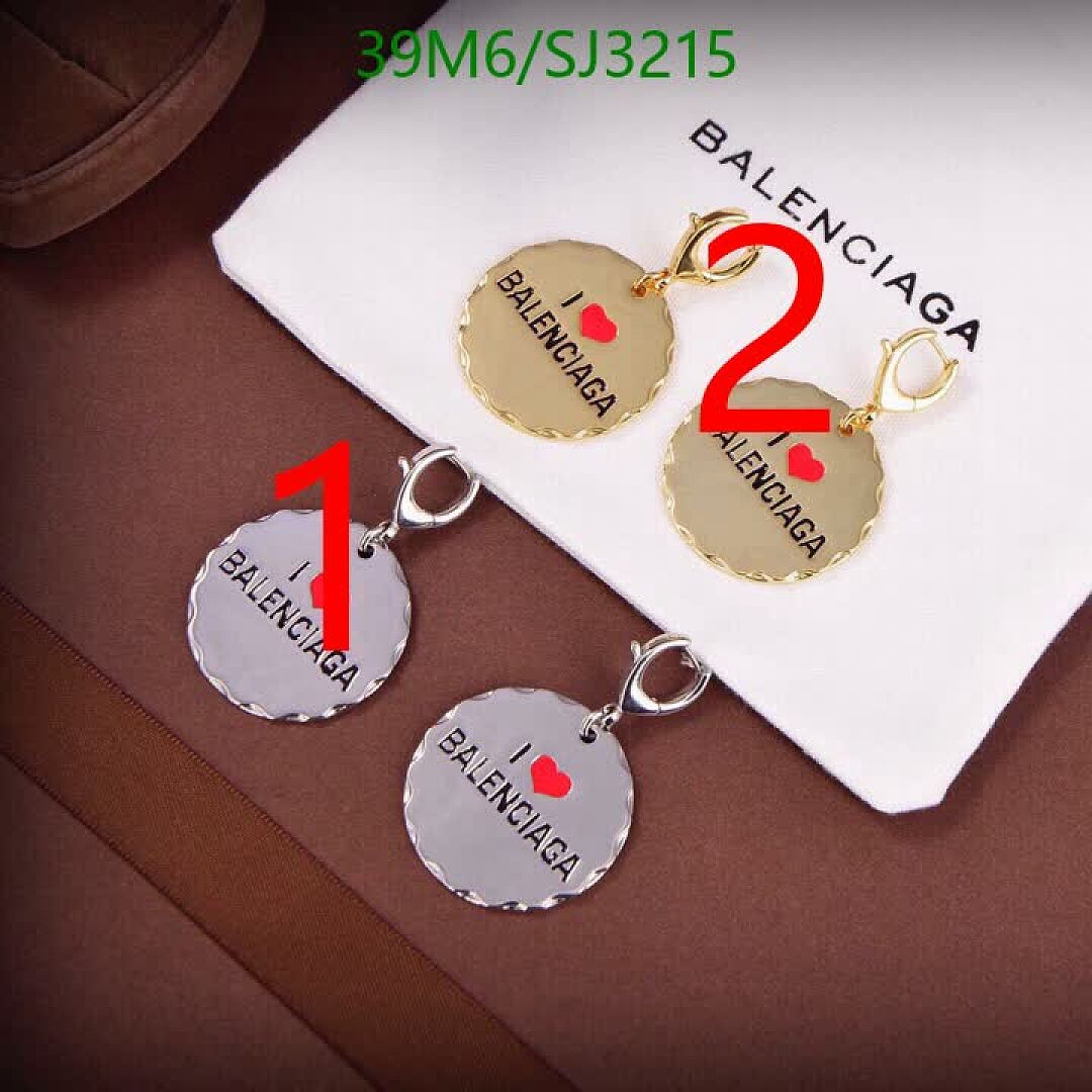 Balenciaga-Jewelry Code: SJ3215 $: 39USD