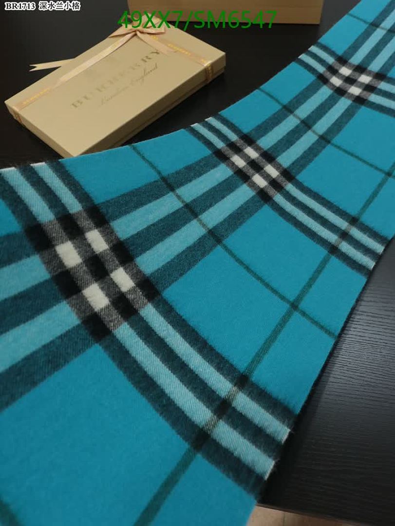 Burberry-Scarf Code: SM6547 $: 49USD