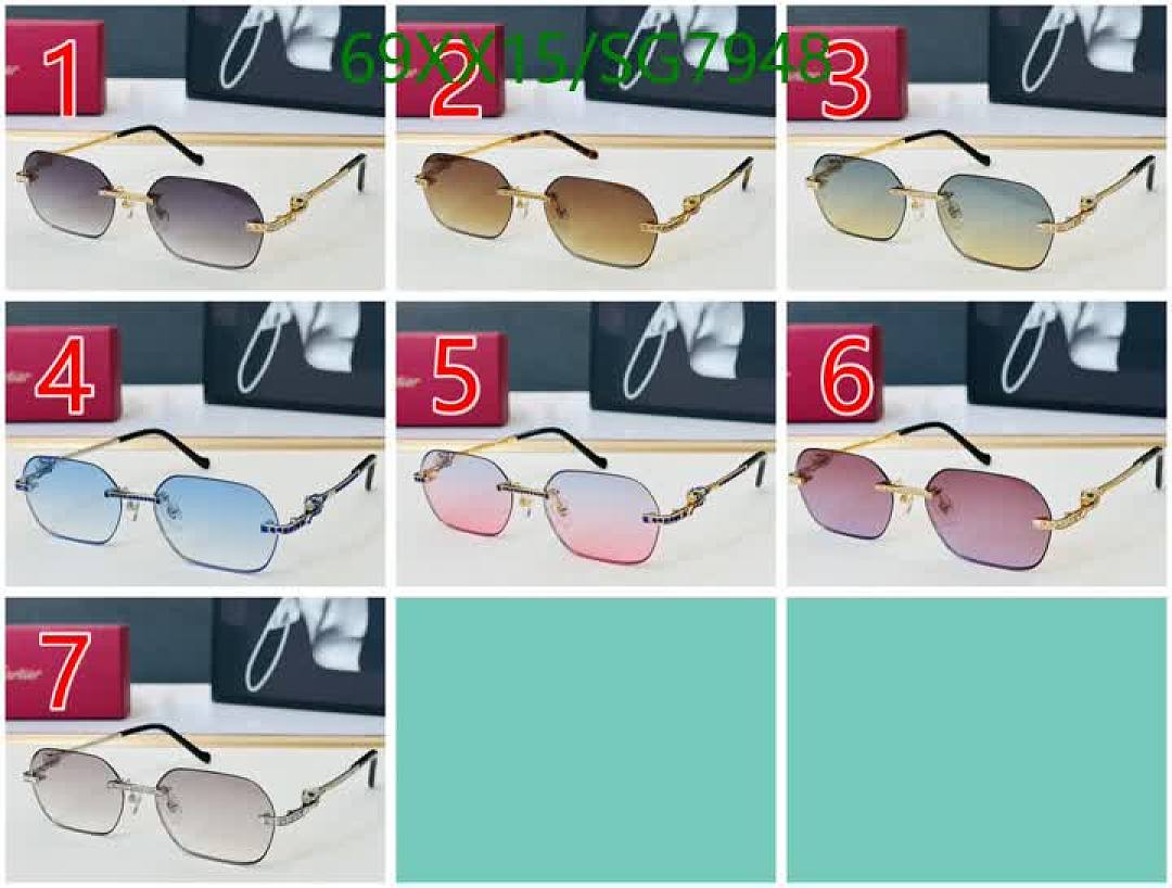 Cartier-Glasses Code: SG7948 $: 69USD