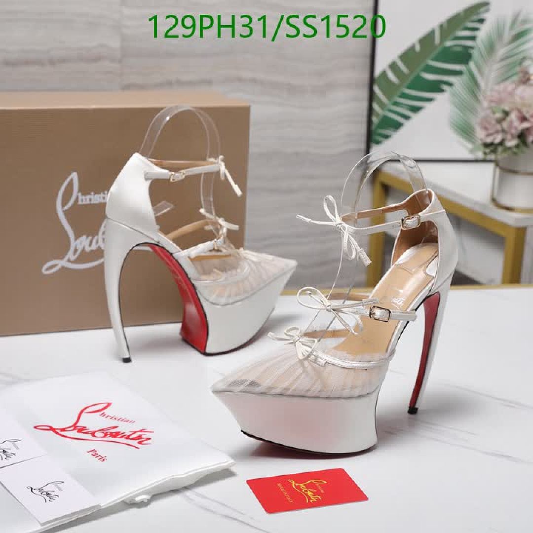 Christian Louboutin-Women Shoes Code: SS1520 $: 129USD