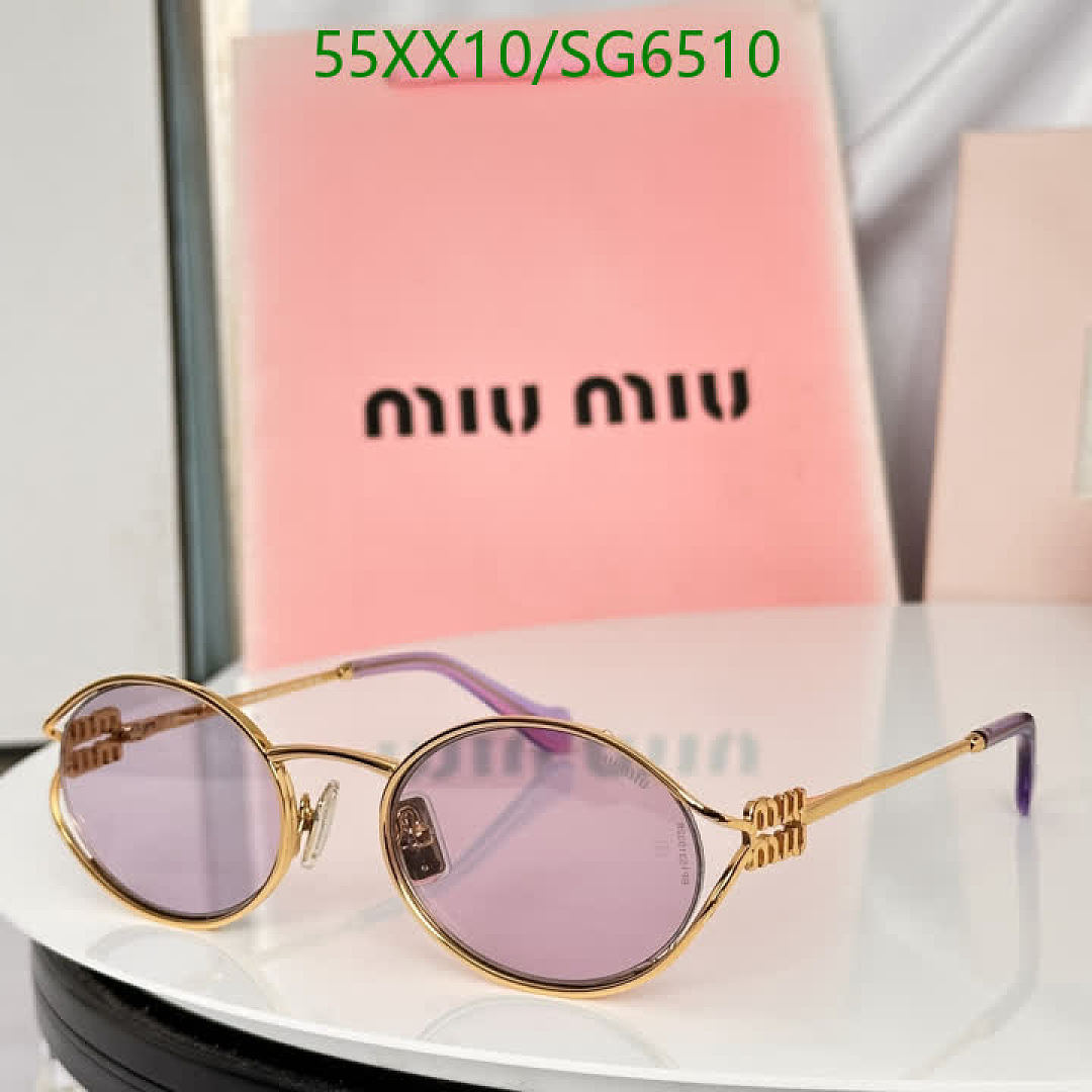 Miu Miu-Glasses Code: SG6510 $: 55USD