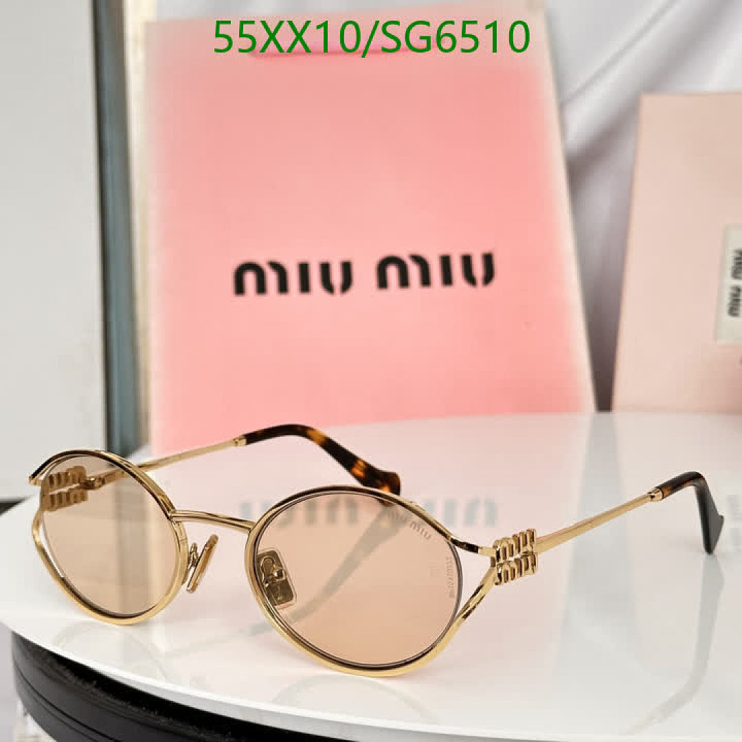 Miu Miu-Glasses Code: SG6510 $: 55USD