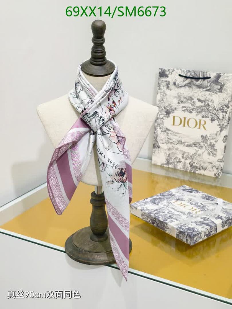 Dior-Scarf Code: SM6673 $: 69USD