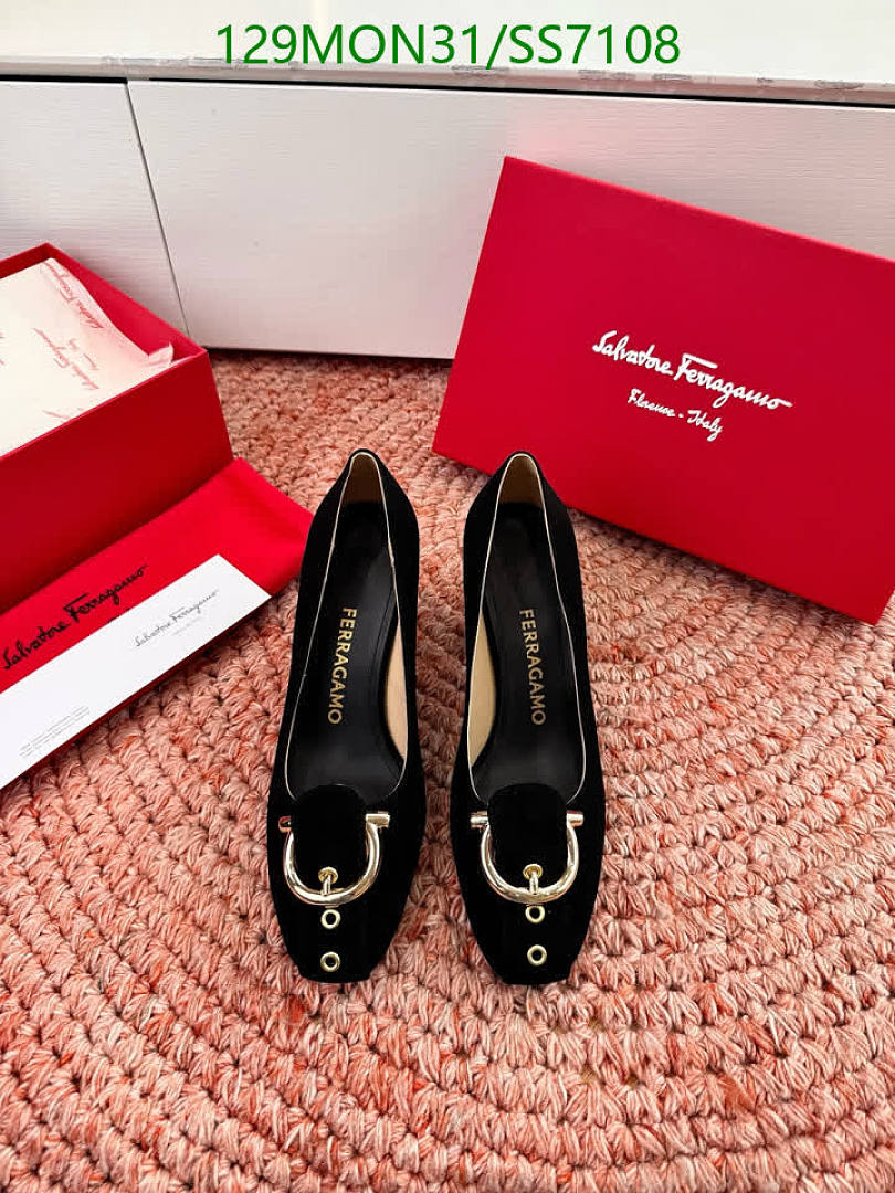 Ferragamo-Women Shoes Code: SS7108 $: 129USD