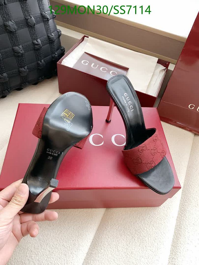 Gucci-Women Shoes Code: SS7114 $: 129USD
