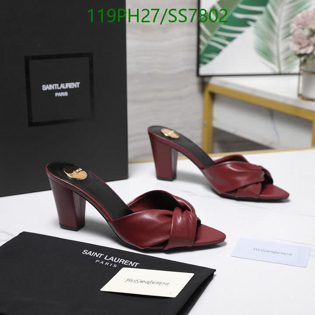 YSL-Women Shoes Code: SS7802 $: 119USD
