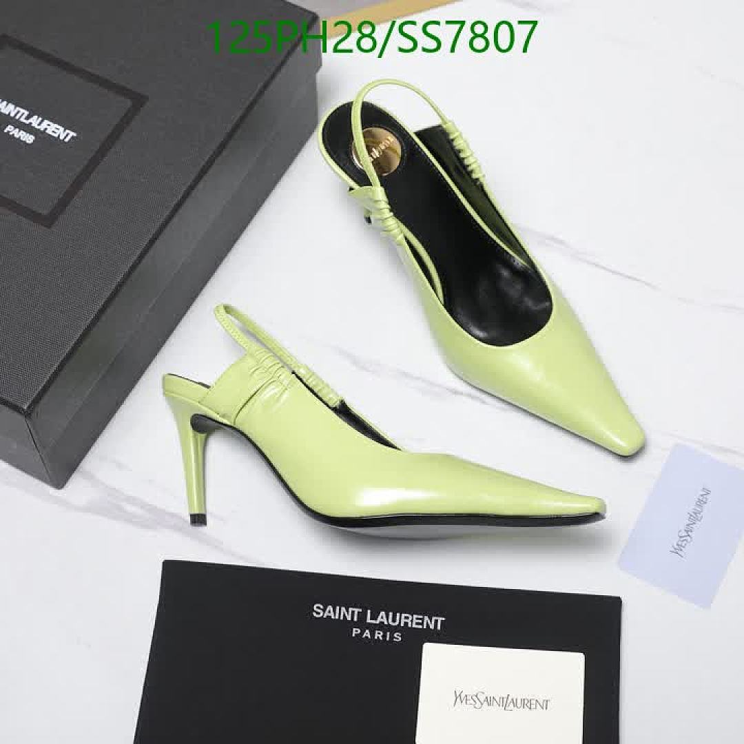 YSL-Women Shoes Code: SS7807 $: 125USD