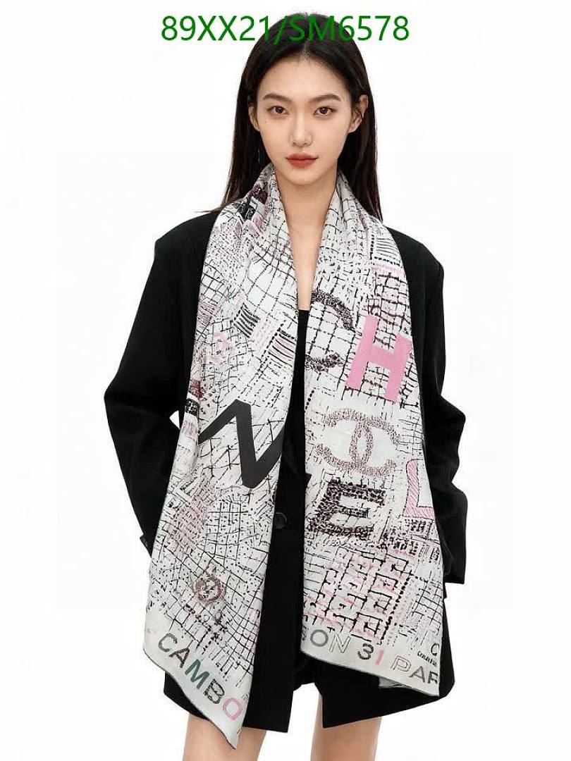 Chanel-Scarf Code: SM6578 $: 89USD