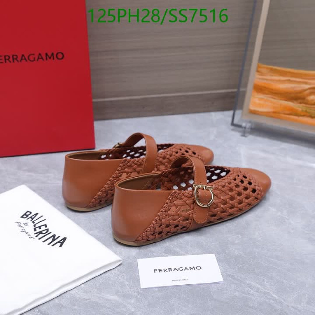 Ferragamo-Women Shoes Code: SS7516 $: 125USD