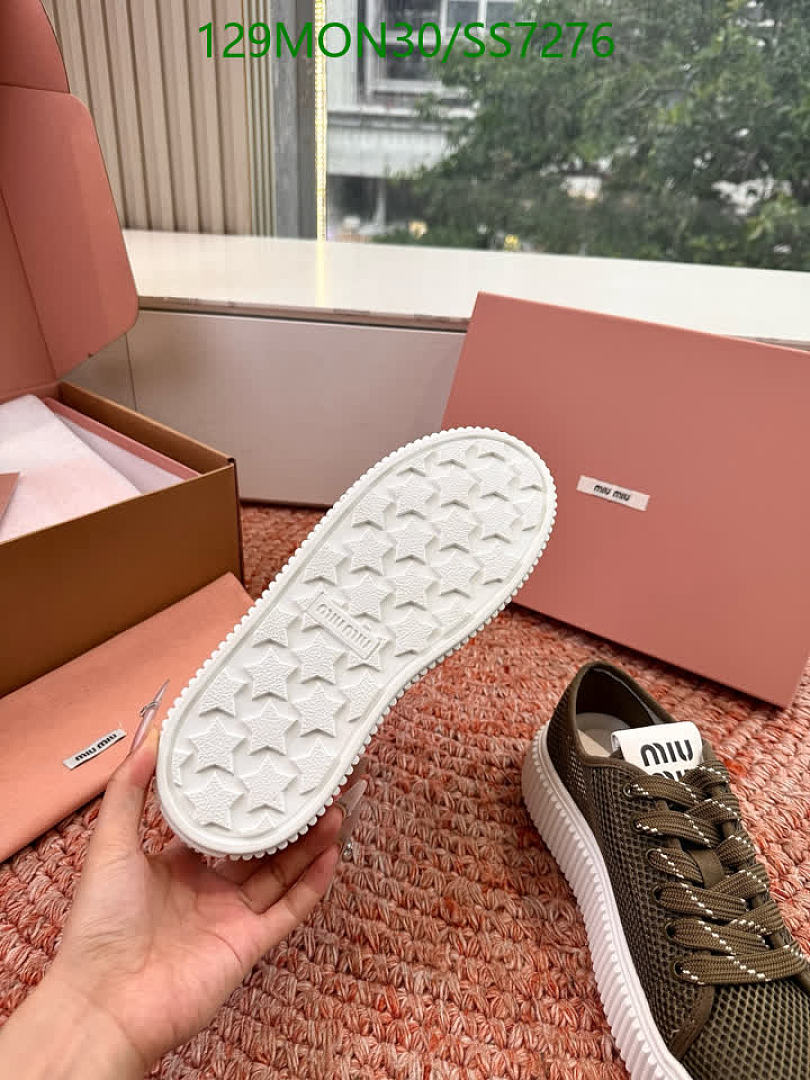 Miu Miu-Women Shoes Code: SS7276 $: 129USD