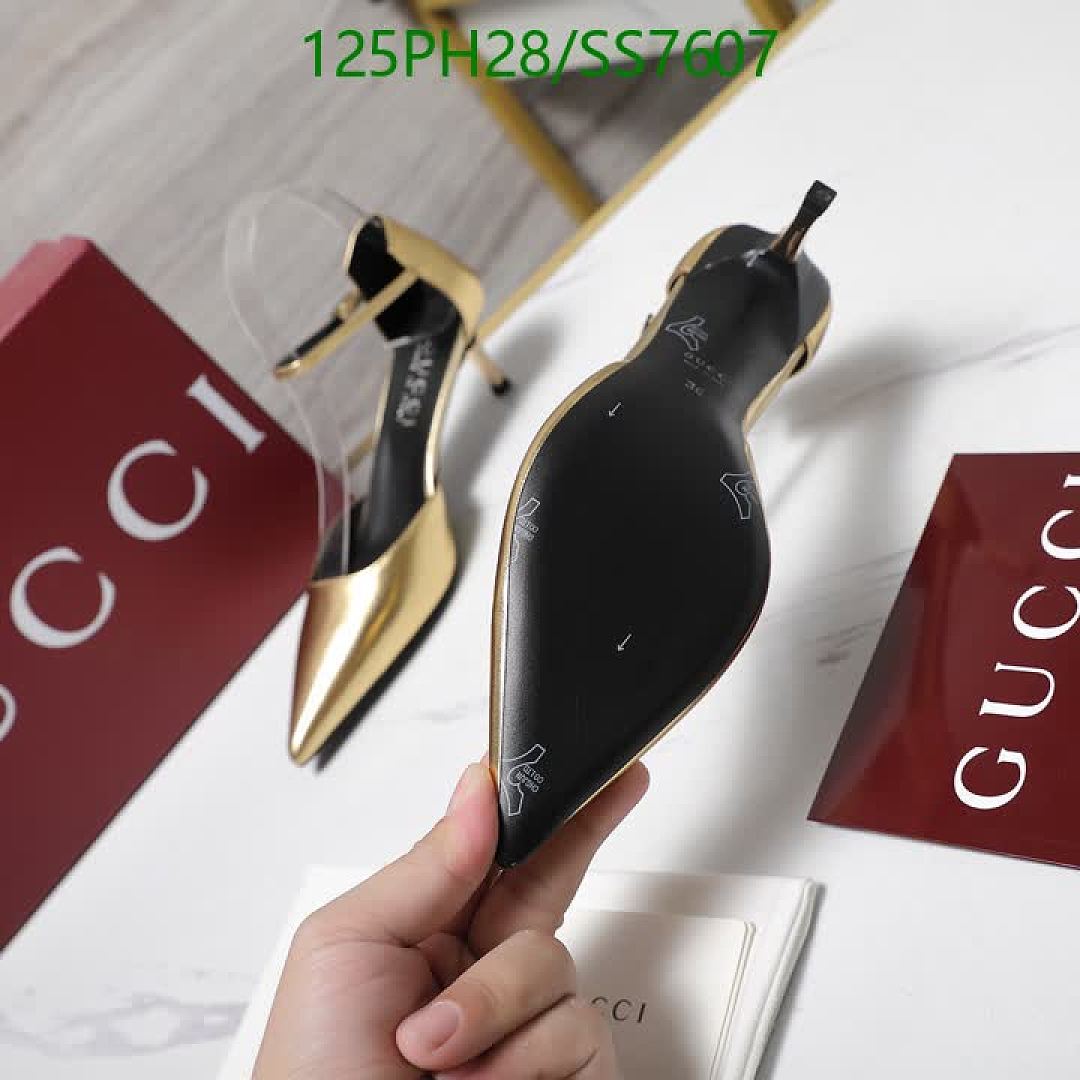 Gucci-Women Shoes Code: SS7607 $: 125USD