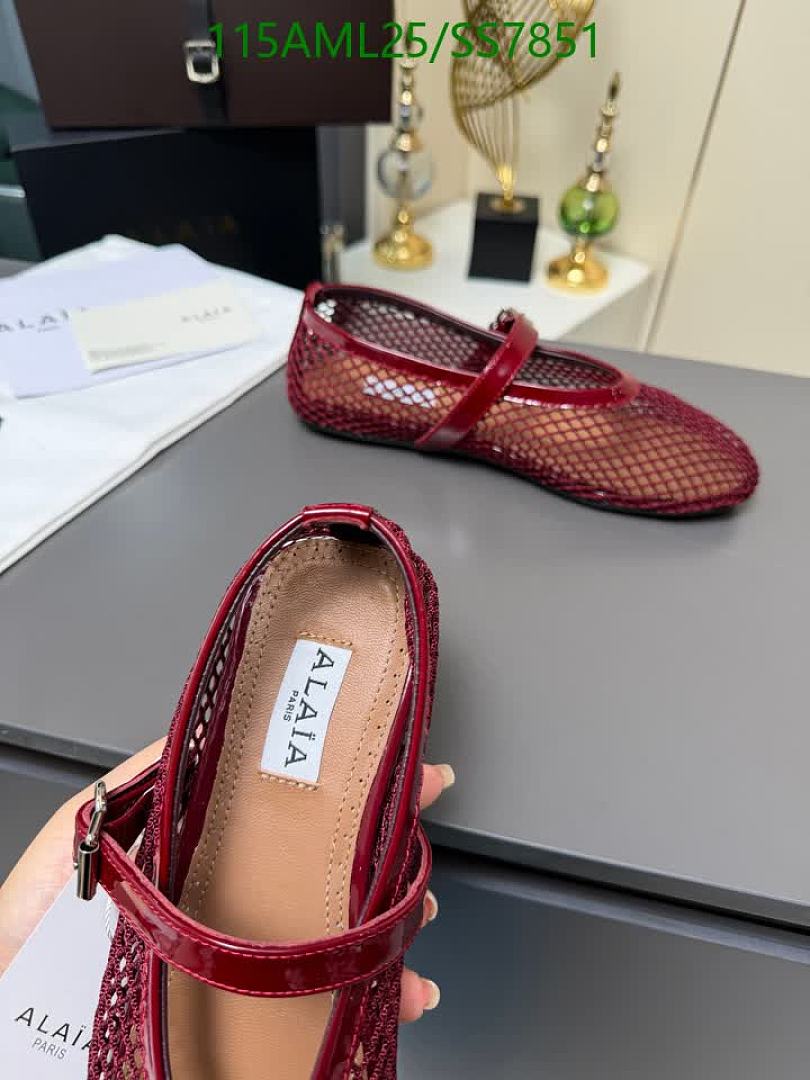 Alaia-Women Shoes Code: SS7851 $: 115USD