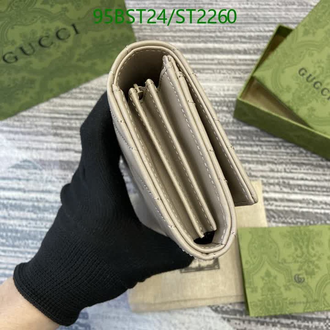 Gucci-Wallet Mirror Quality Code: ST2260 $: 95USD