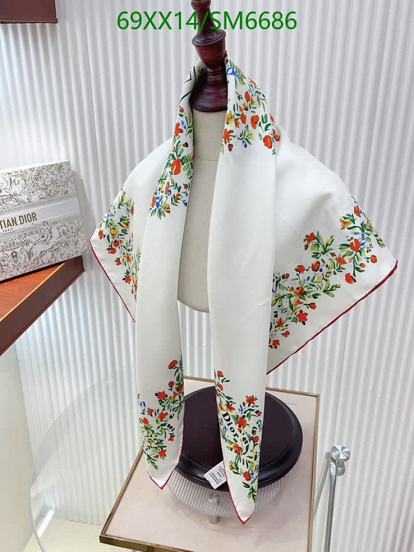 Dior-Scarf Code: SM6686 $: 69USD